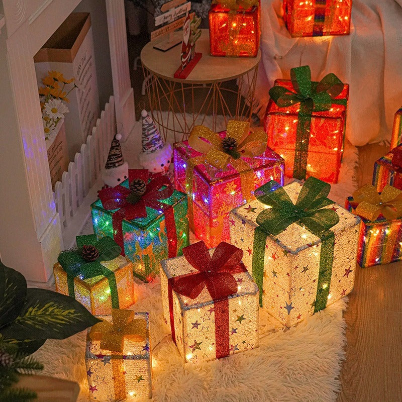 Led Christmas Gift Box