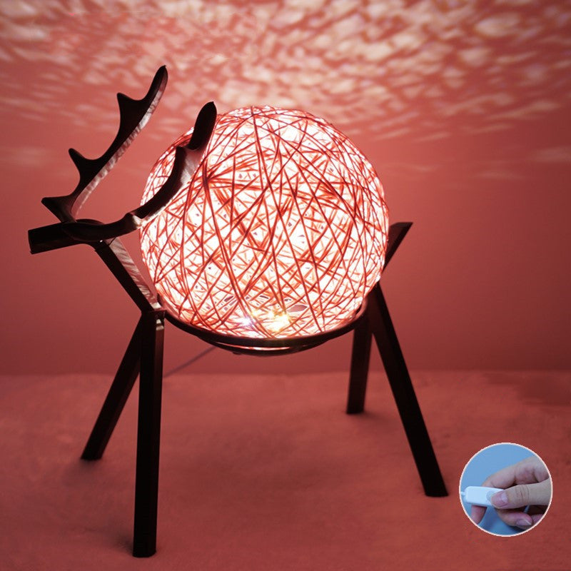 Bedroom Girl Retro Style Night Light Romance