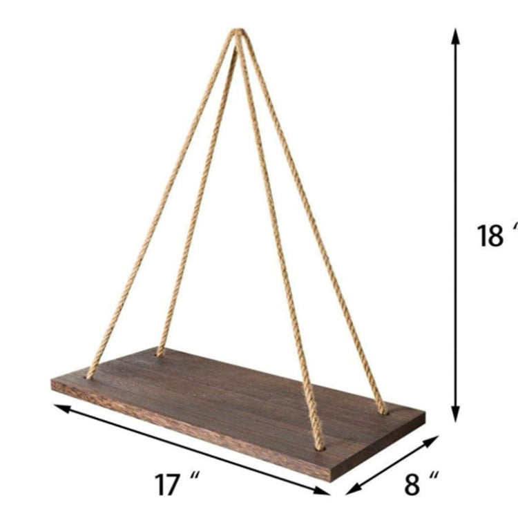 Wooden Wall Floating Display Storage Rack
