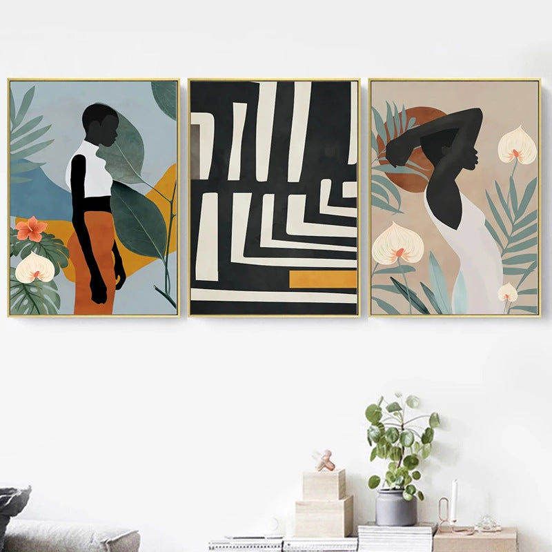 Abstract Woman Flower