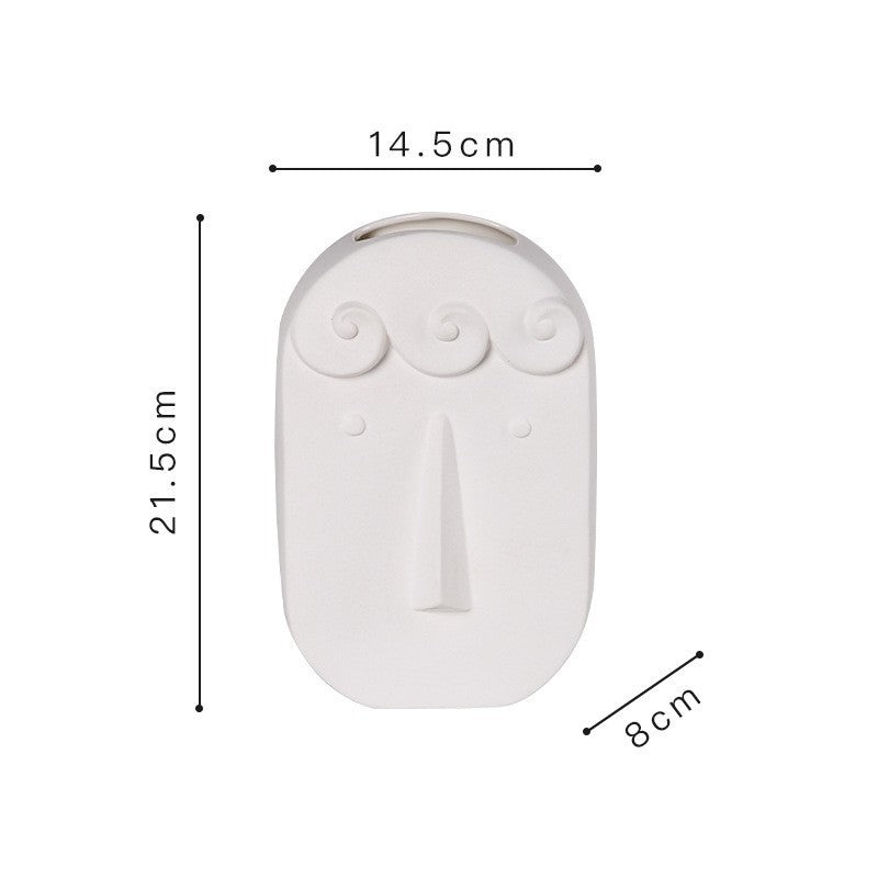 Creative Face Vases Decoration