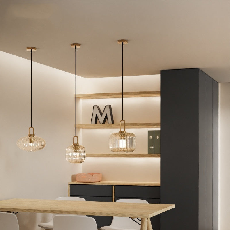 Clear Striped Decorative Lighting