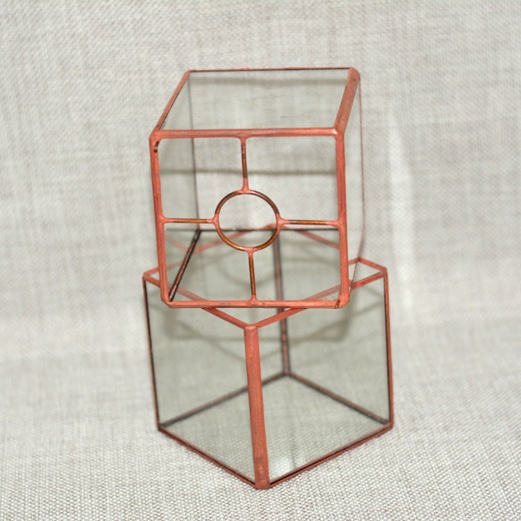 Vintage Glass  Pot