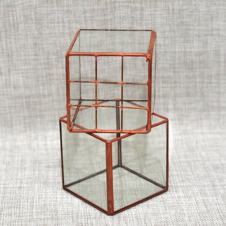 Vintage Glass  Pot