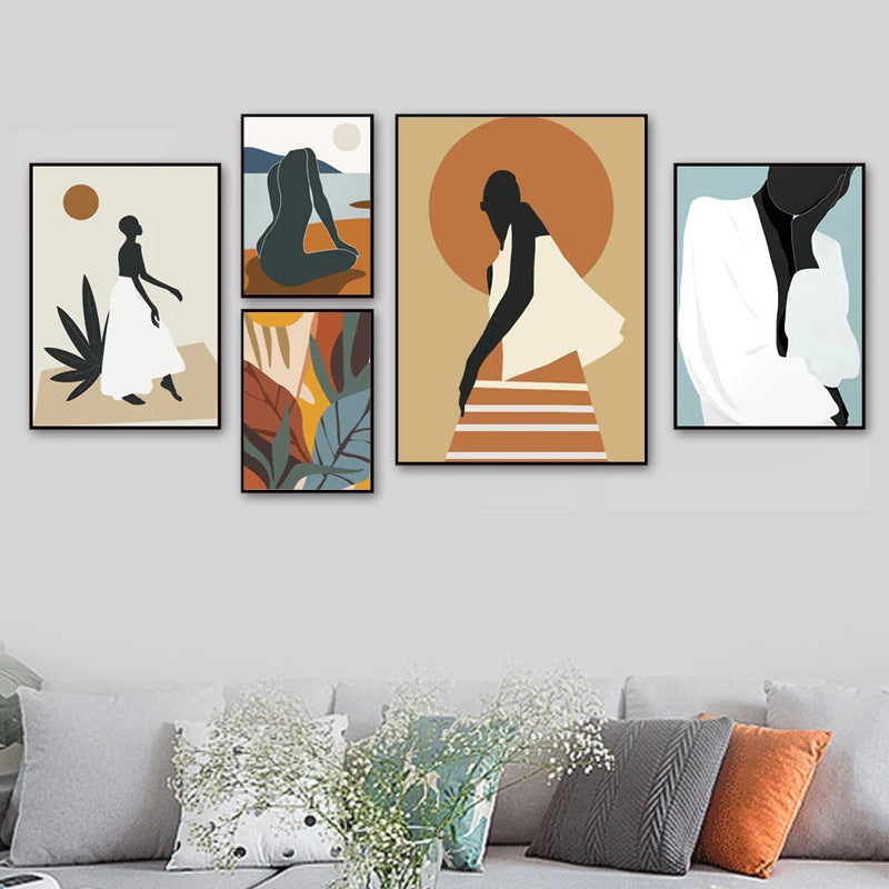 Abstract Woman Flower