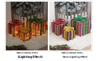 Led Christmas Gift Box