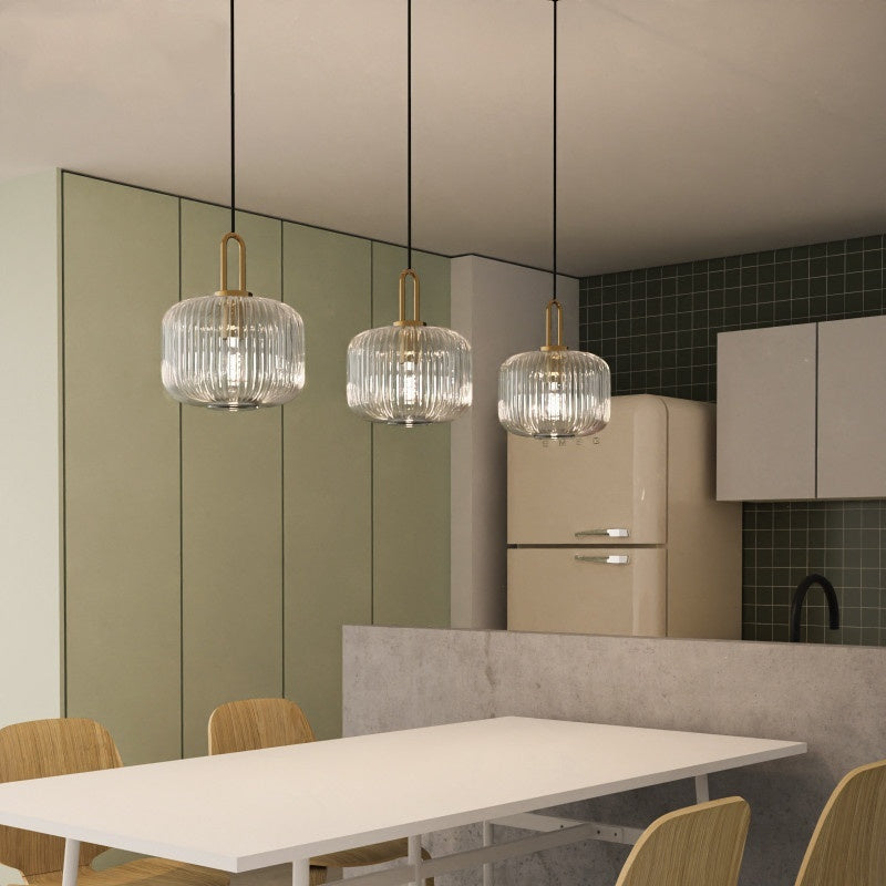 Clear Striped Decorative Lighting