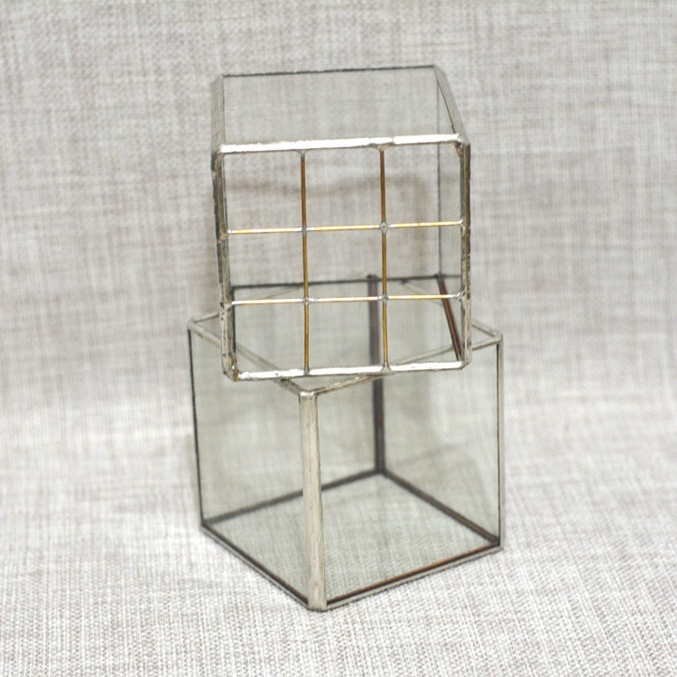 Vintage Glass  Pot
