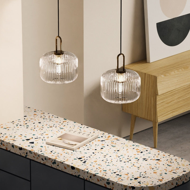 Clear Striped Decorative Lighting