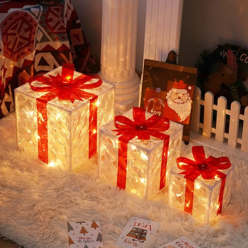 Led Christmas Gift Box