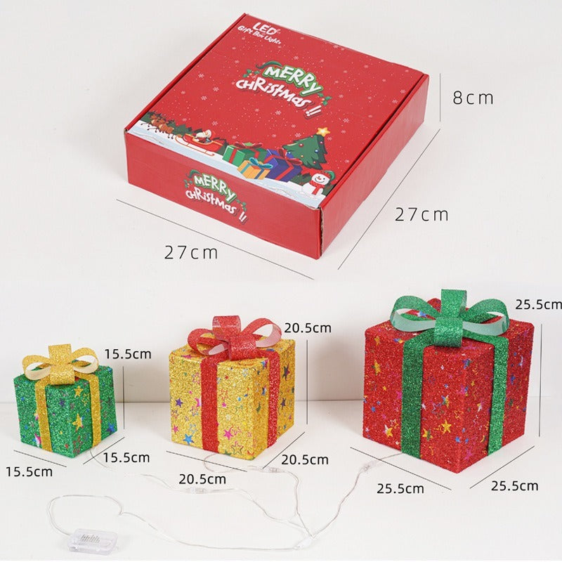Led Christmas Gift Box