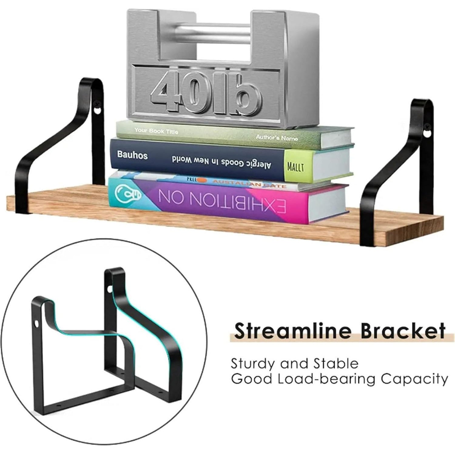 Wood Floating Shelves