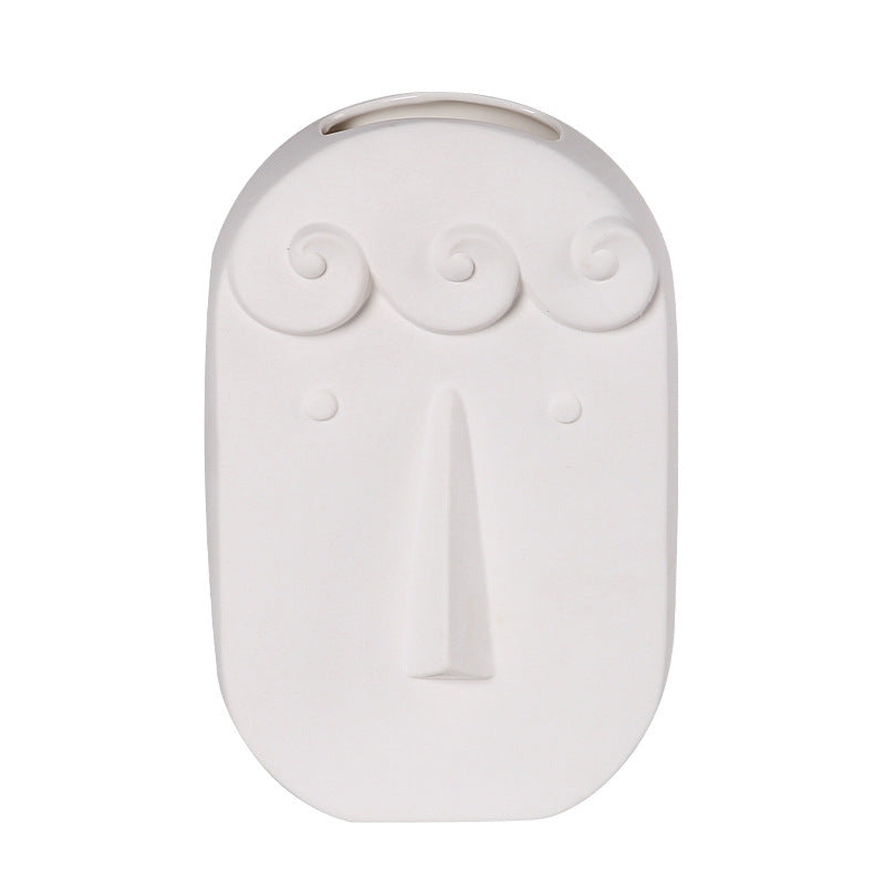 Creative Face Vases Decoration