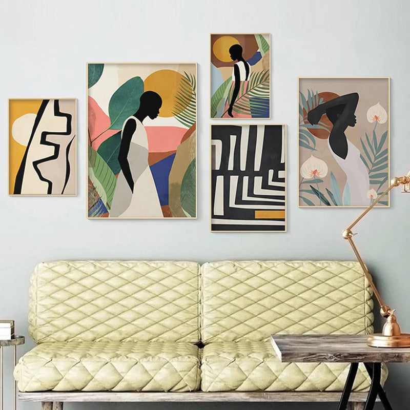 Abstract Woman Flower