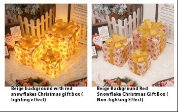 Led Christmas Gift Box