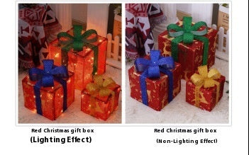 Led Christmas Gift Box
