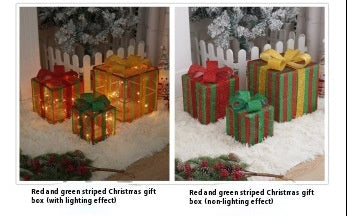 Led Christmas Gift Box