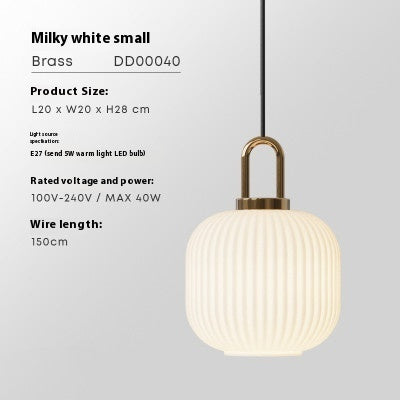 Clear Striped Decorative Lighting