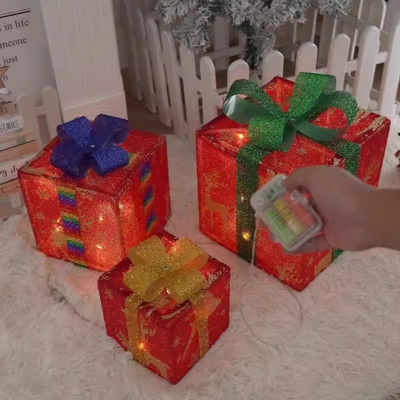 Led Christmas Gift Box