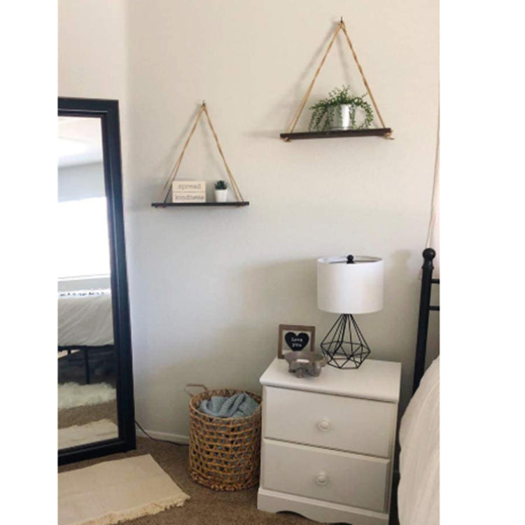 Wooden Wall Floating Display Storage Rack