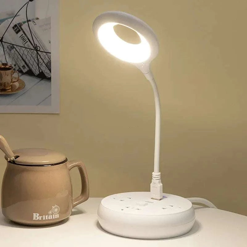 USB Plug-In Bedside Reading Lamp