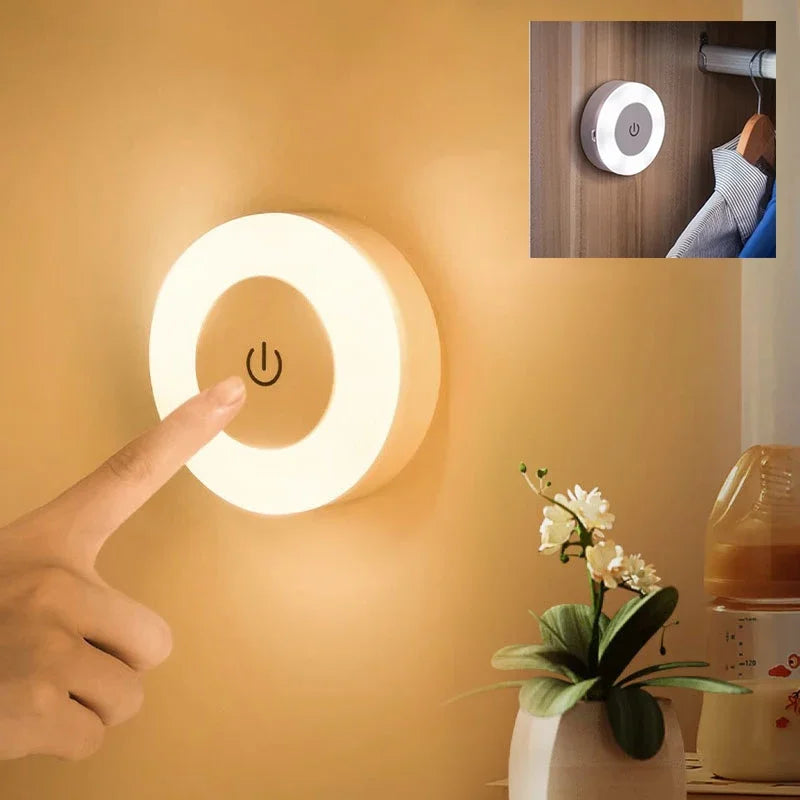 Portable USB Rechargeable LED Night Light