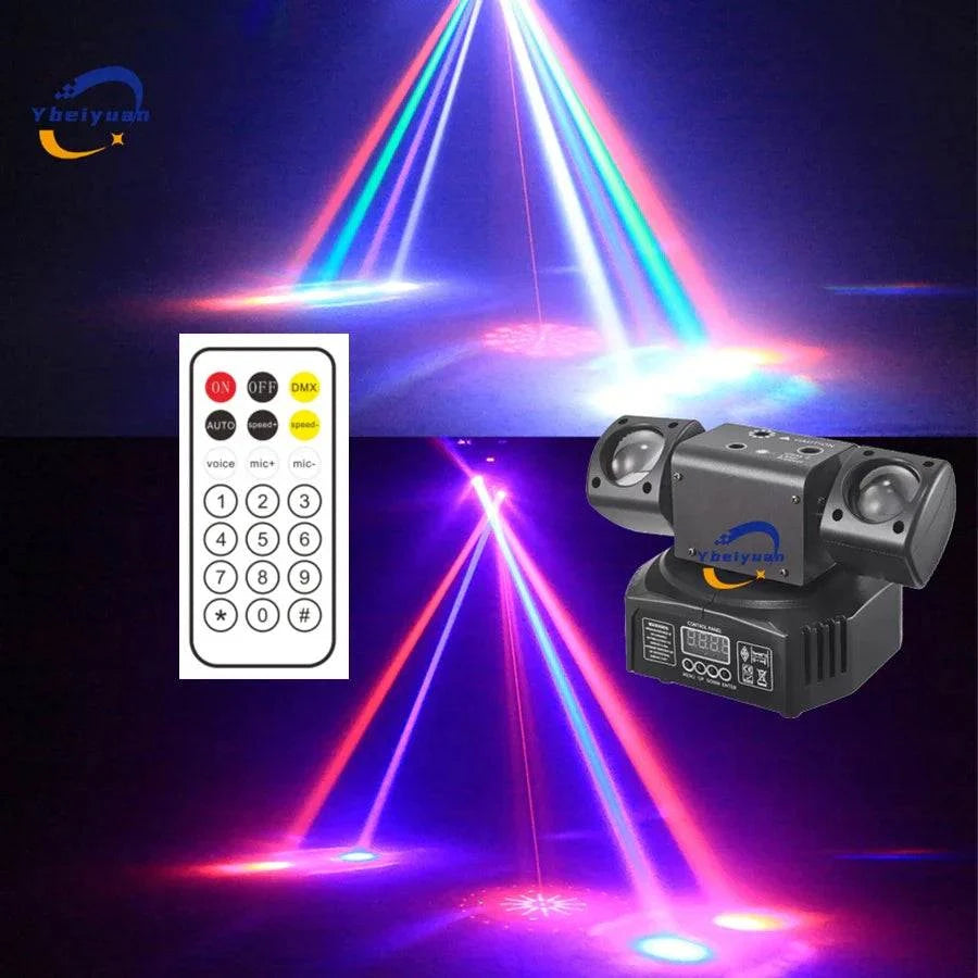 Ybeiyuan 3-in-1 LED Disco Light