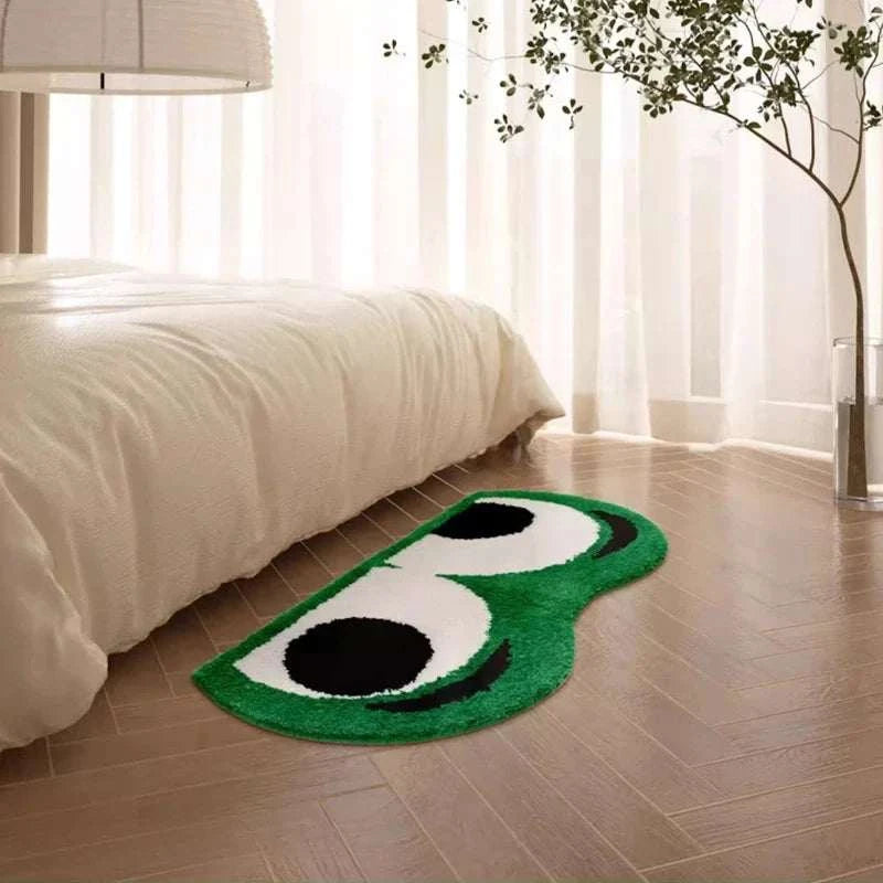 Irregular Shaped Plush Rug