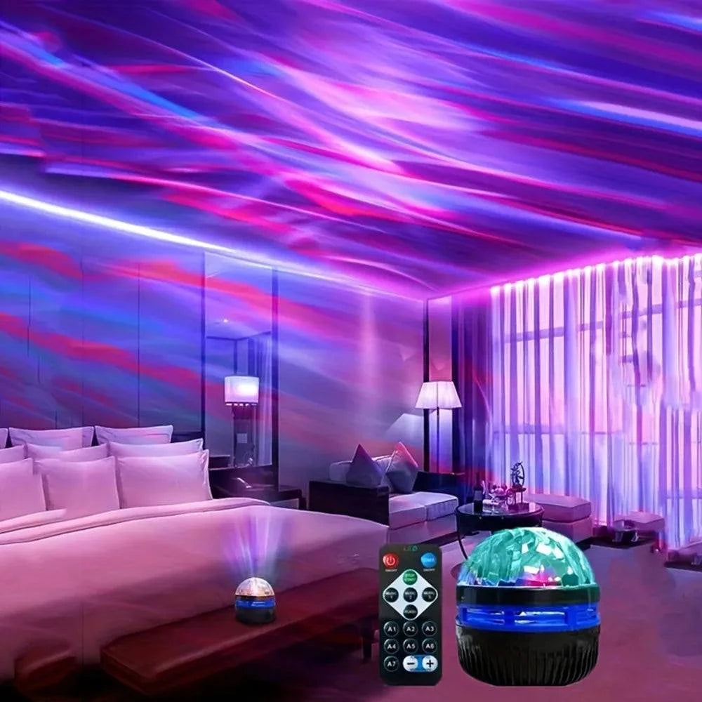 USB Galaxy Aurora Projector