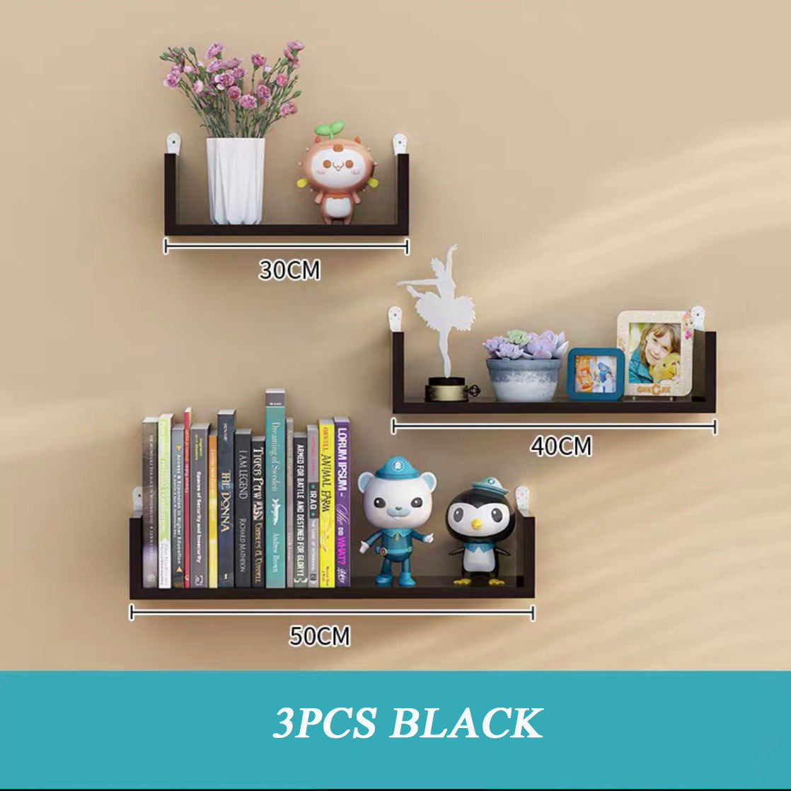 Hanging Shelves Living Room Decor