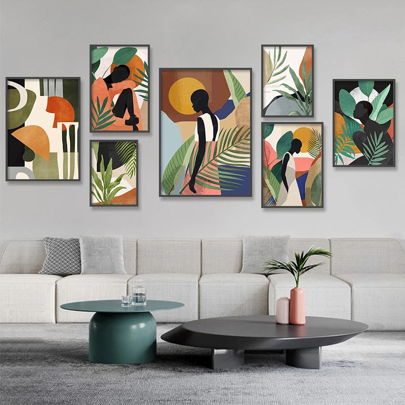 Abstract Woman Flower